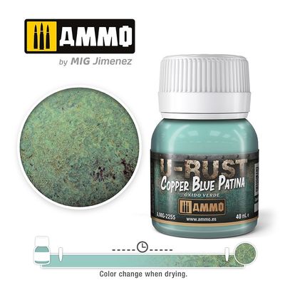 A.MIG-2255 - U-RUST - Copper Blue Patina - 40ml