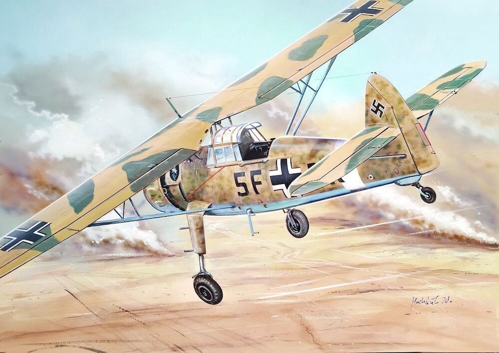 SBK7012 - Henschel Hs 126B „Over Africa&quot; - 1:72