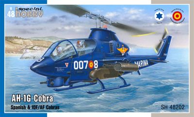 SH48202 - AH-1G Cobra Spanish &amp; IDF/AF Cobras - 1:48
