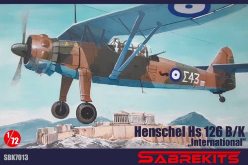 SBK7013 - Henschel Hs 126B/K „International&quot; - 1:72
