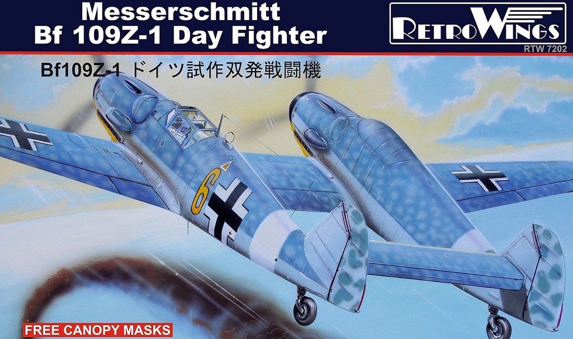 RTW7202 - Messerschmitt Bf 109Z-1 Day Fighter - 1:72