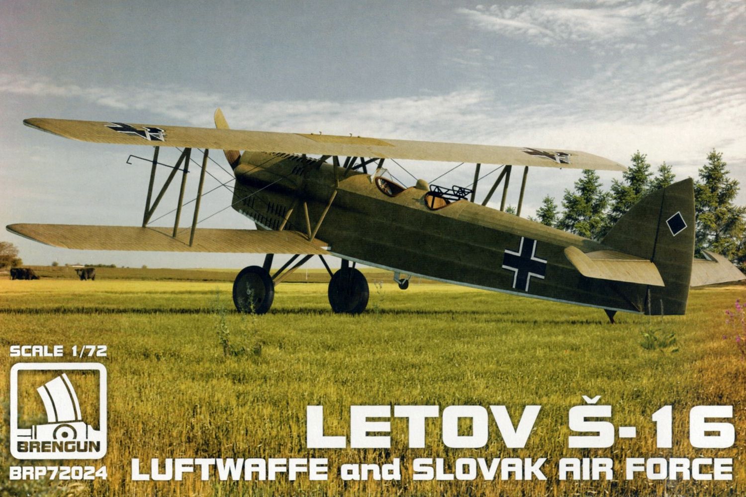 BRP72024 - Letov Š-16 Luftwaffe/Slovak A.F. - 1:72