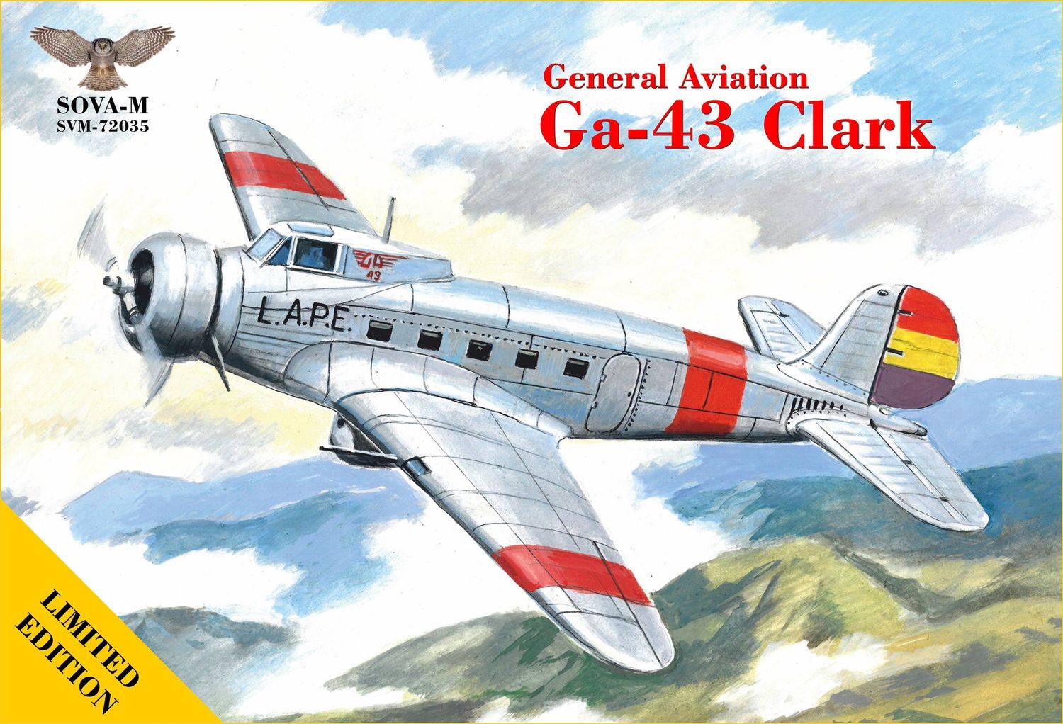 SVM-72035 - General Aviation Ga-43 Clark - 1:72