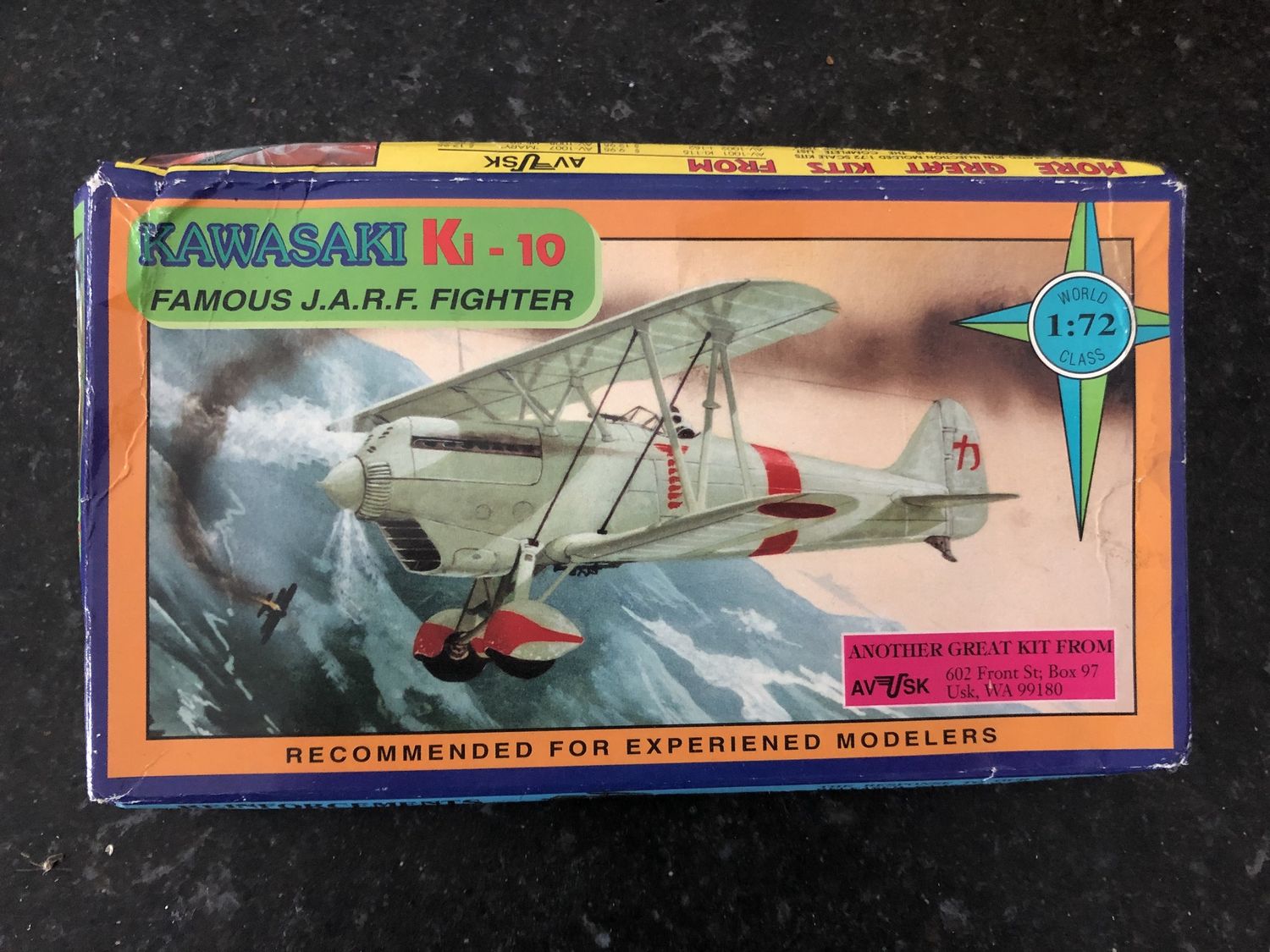 AV-1010 - Kawasaki Ki-10 Famous J.A.R.F. Fighter - 1:72