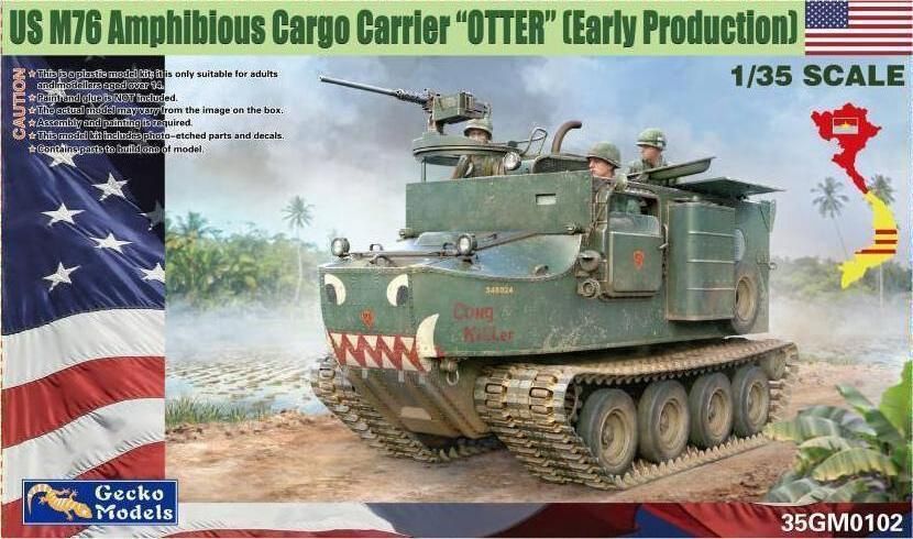 35GM0102 - US M76 Amphibious Cargo Carrier &quot;Otter&quot; (Early Production) - 1:35