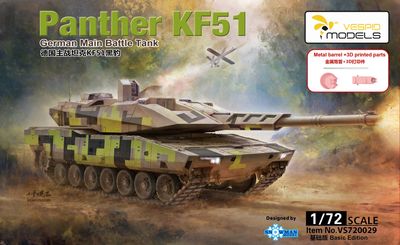 VS720029 - Panther KF51 German Main Battle Tank - 1:72