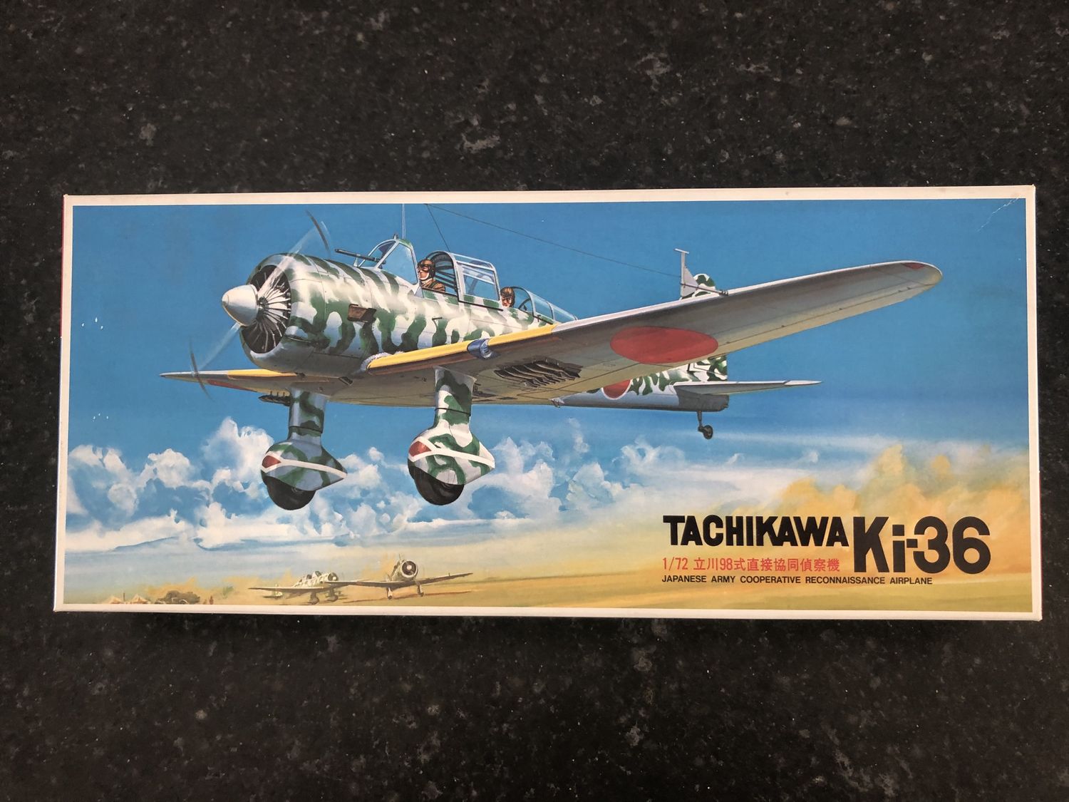 7A-B5 / 5 - Tachikawa Ki-36 Japanese Army Cooperative Reconnaissance Airplane - 1:72
