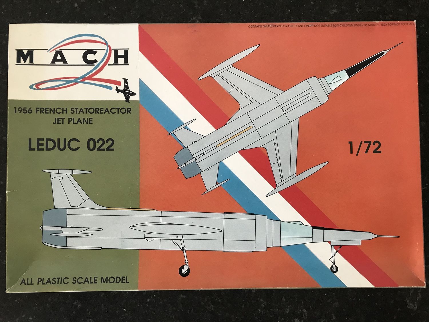 GP.003 - Leduc 022 1956 French Statoreactor Jet Plane - 1:72