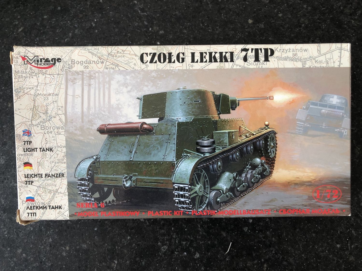72601 - Czolg lekki [light tank] 7TP - 1:72