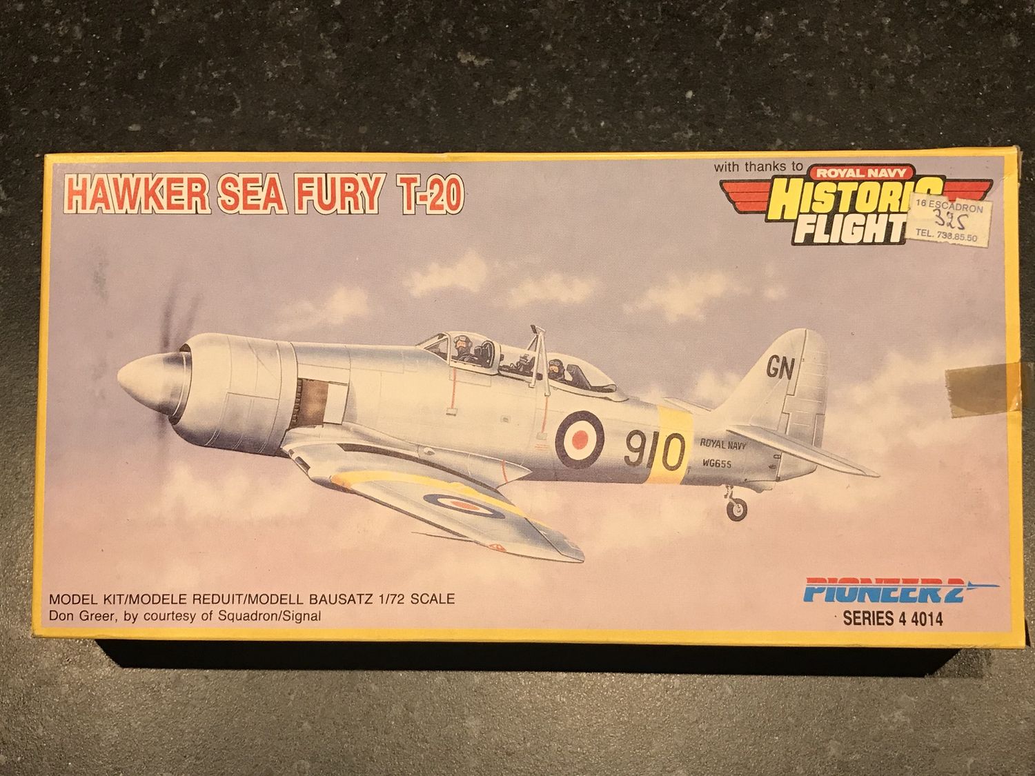 4014 Series 4 - Hawker Se Fury T-20 - 1:72