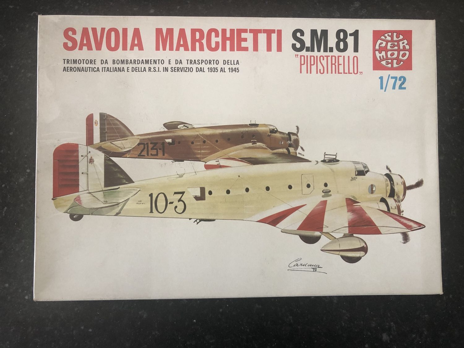 10-008 - Savoia Marchetti S.M.81 &quot;Pipistrello&quot; - 1:72