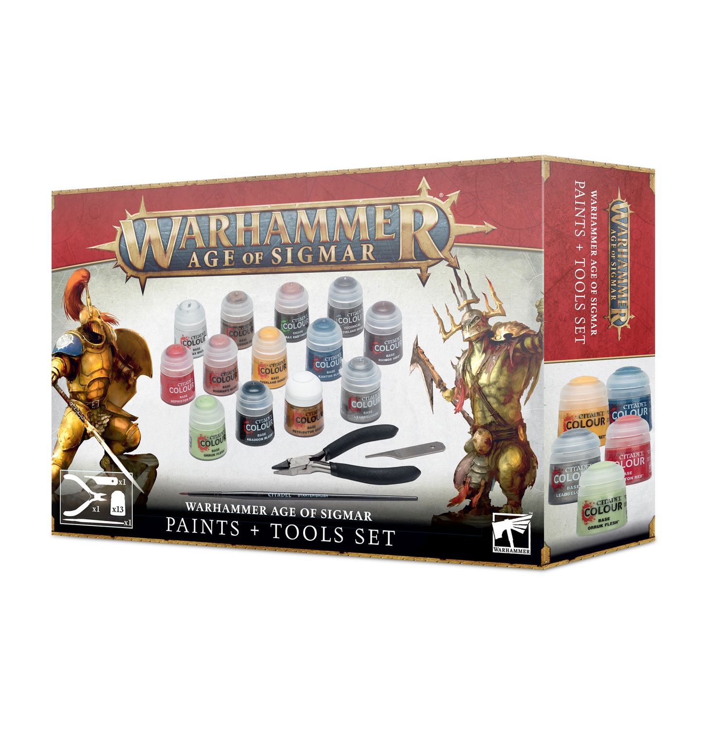 54170299002/80-17 - Age Of Sigmar Paints and Tools Set