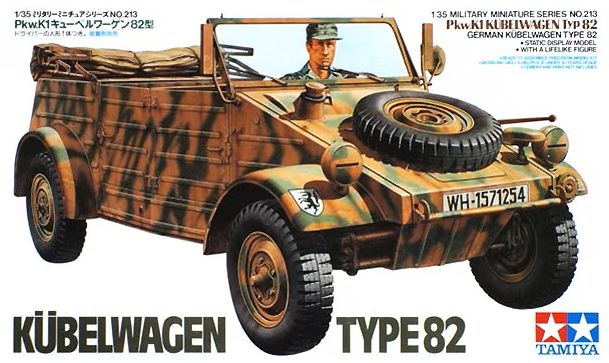 35213 - Pkw.K1 Kübelwagen Type 82 - 1:35