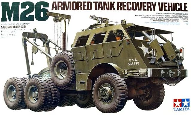 35244 - M26 Armored Tank Recovery Vehicle - 1:35