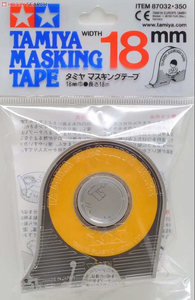 87032 - Tamiya Masking Tape - width 18 mm - incl. dispenser