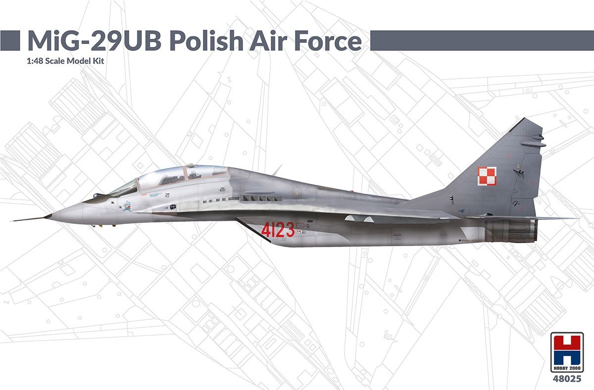 48025 - MiG-29UB Polish Air Force - 1:48