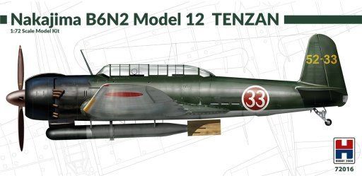 72016 - Nakajima B6N2 Model 12 Tenzan - 1:72