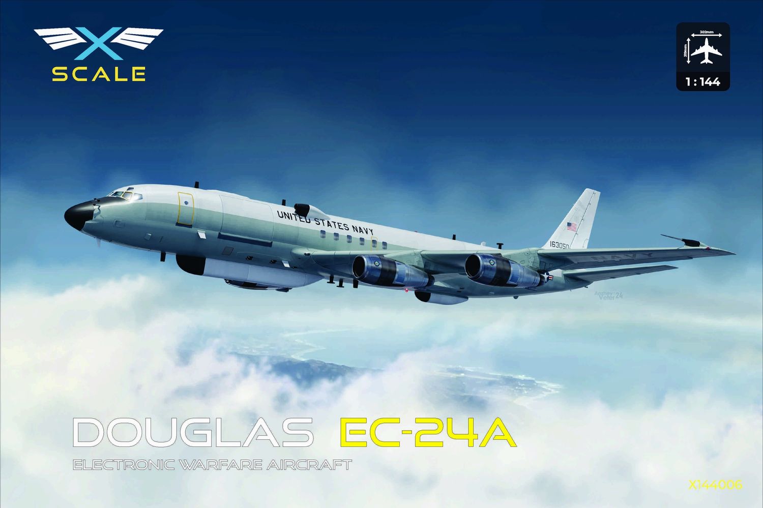 X144006 - Douglas EC-24A - 1:144