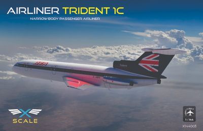 X144003 - Airliner Trident 1C - 1:144