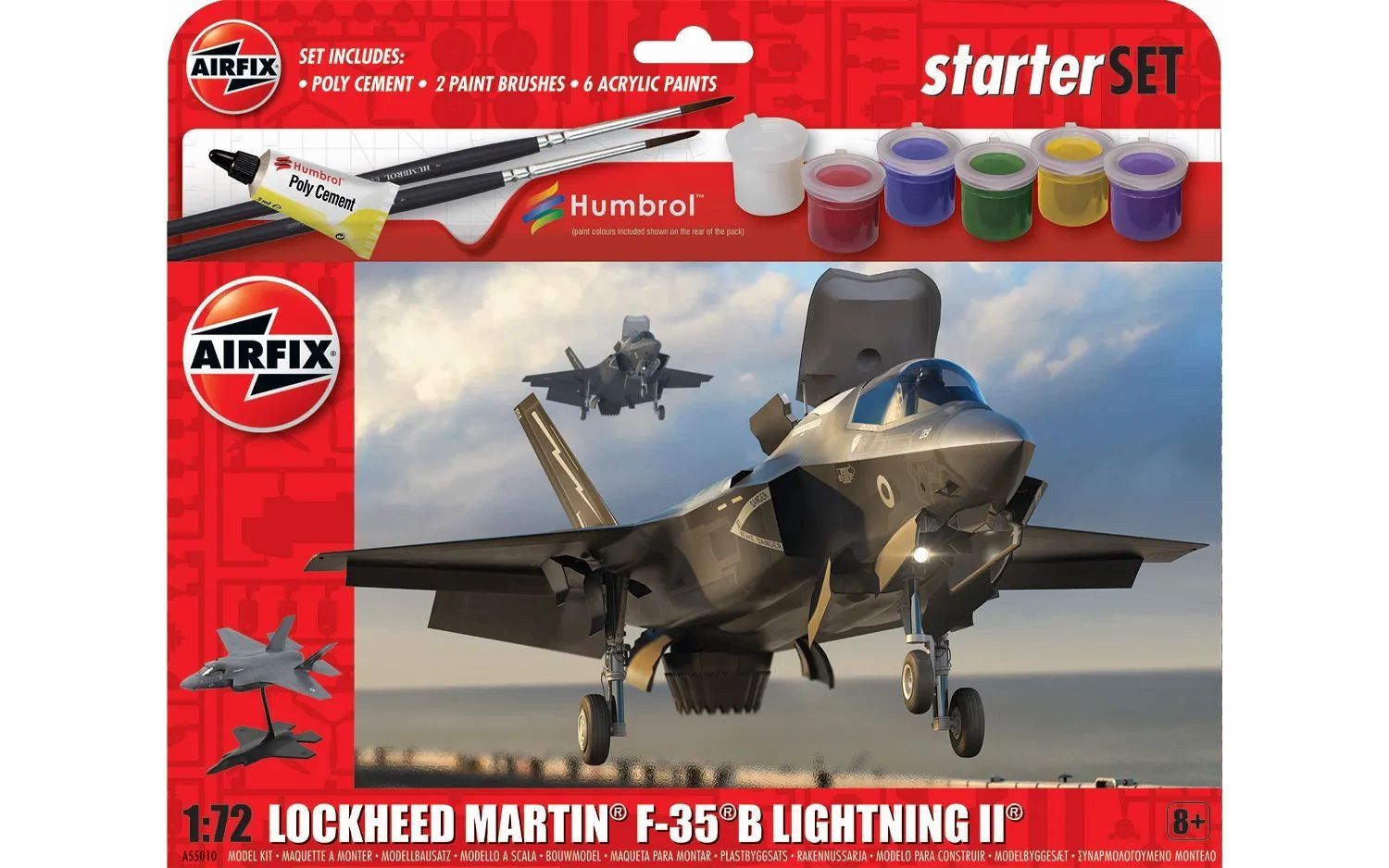 A55010 - Starter Set - Lockheed Martin F-35B Lightning II - 1:72