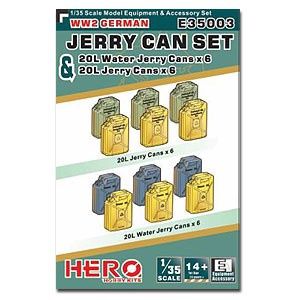 E35003 - WWII German Jerrycan Set - 1:35