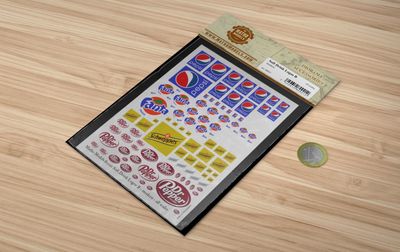 80021 - Soft Drink Logos B - modern - all scales
