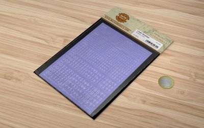 80030 - Chalk Markings - Numbers  - small - all scale