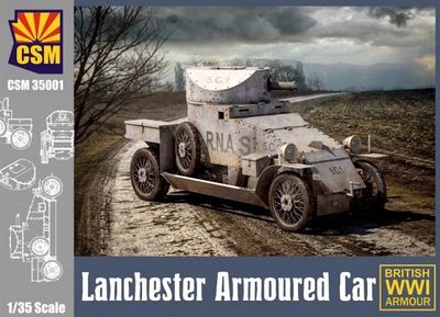 CSM35001 -  Lanchester Armoured Car - 1:35