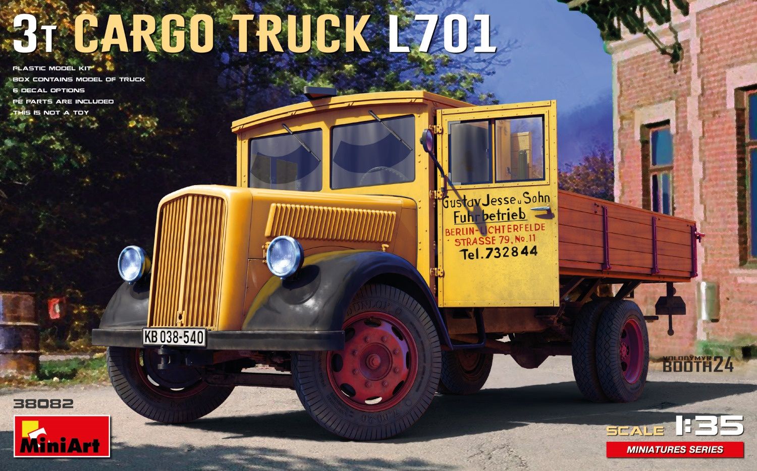 38082 - 3T Cargo Truck L701 - 1:35