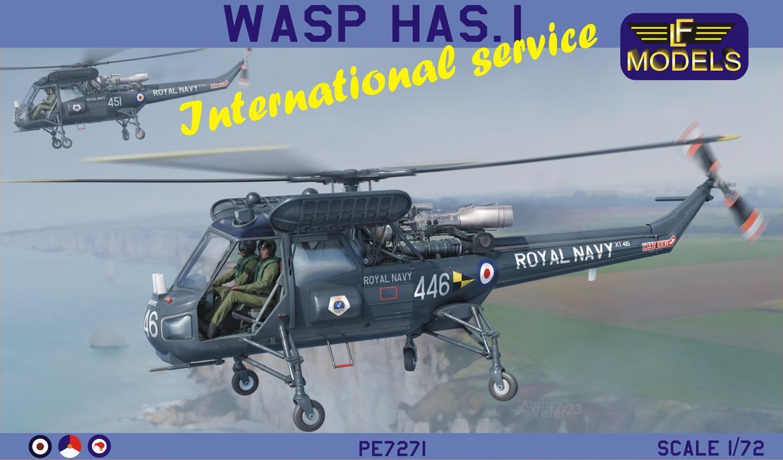 PE7271 - Westland Wasp HAS.1 - International Service - 1:72