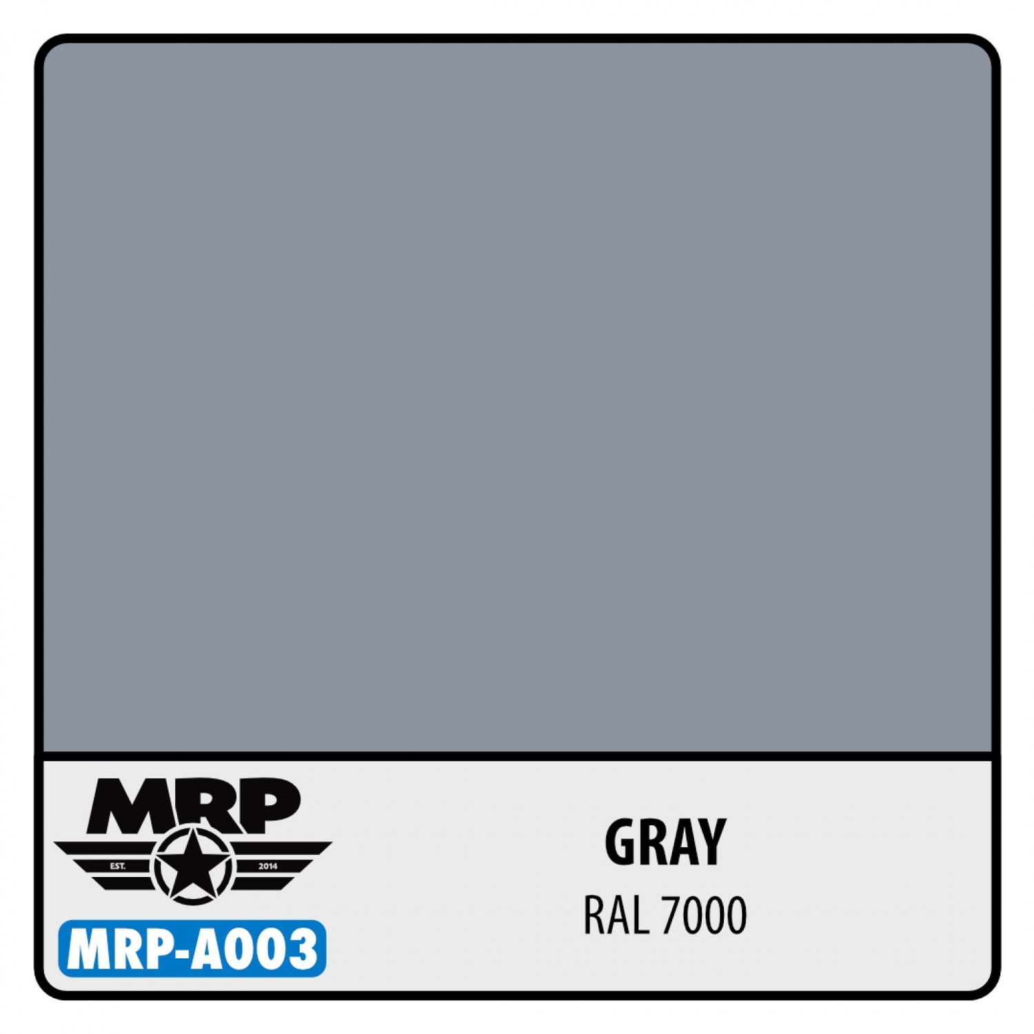 MRP-A003 - Gray (RAL 7000) - 20ml