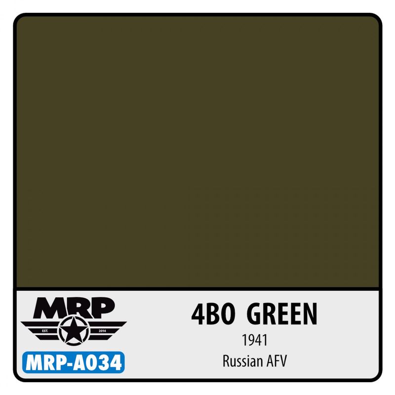 MRP-A034 - 4BO Green - 1941 - Rusian AFV - 20ml
