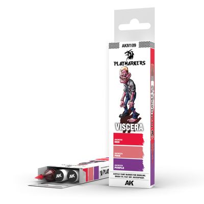 AKM109 - Playmarker Set - Viscera - 3 pcs