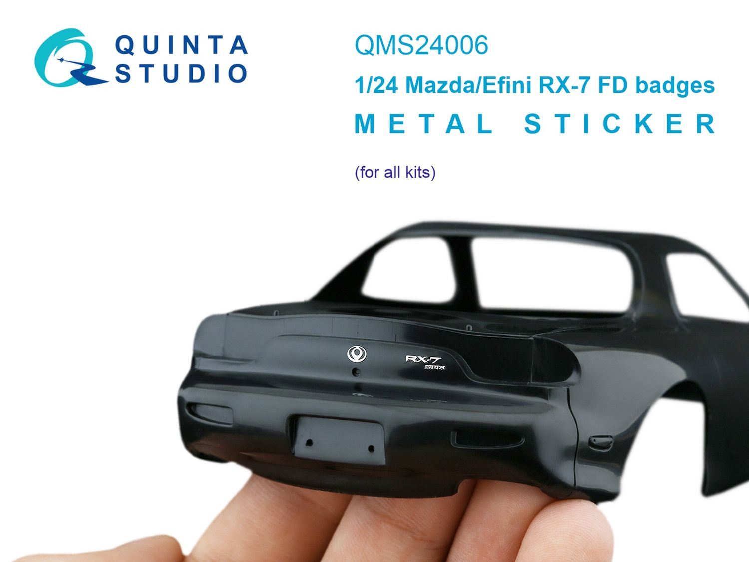 QMS24006 - Mazda/Efini RX-7FD Badges (All kits) - 1:24