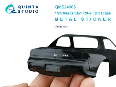 QMS24006 - Mazda/Efini RX-7FD Badges (All kits) - 1:24