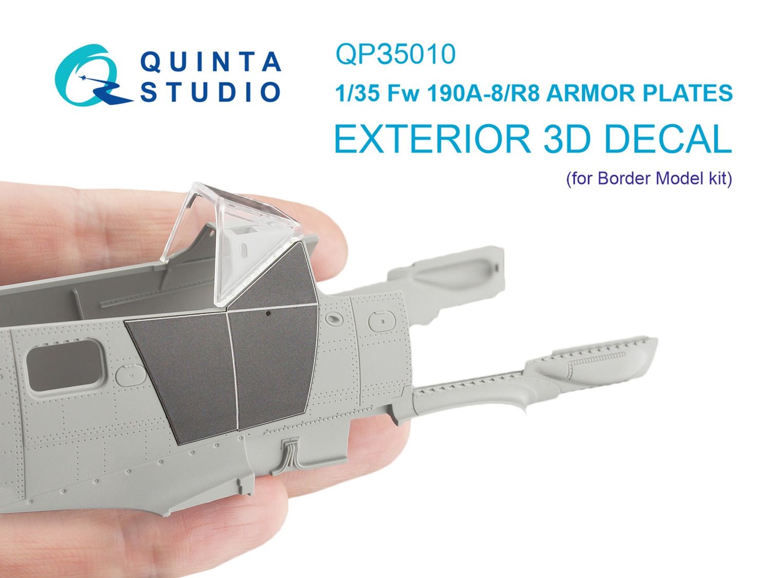 QP35010 - FW 190A-8/R-8 Armor plates (Border Model) - 1:35