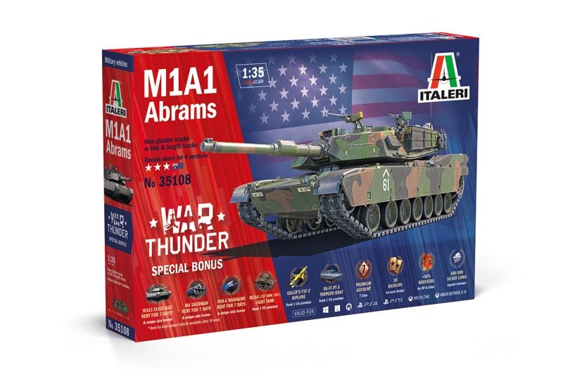 35108 - M1A1 Abrams - WAR THUNDER - 1:35