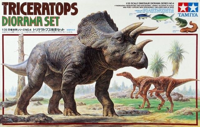 60104 - Triceratops - Dinosaur Diorama Series NO.4 - 1:35
