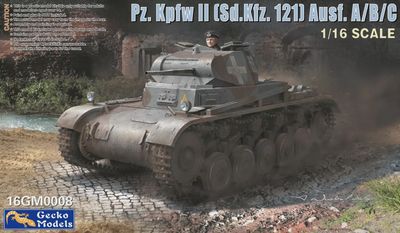 16GM0008 - Pz.Kpfw. II (Sd.Kfz.121) Ausf. A/B/C - 1:16