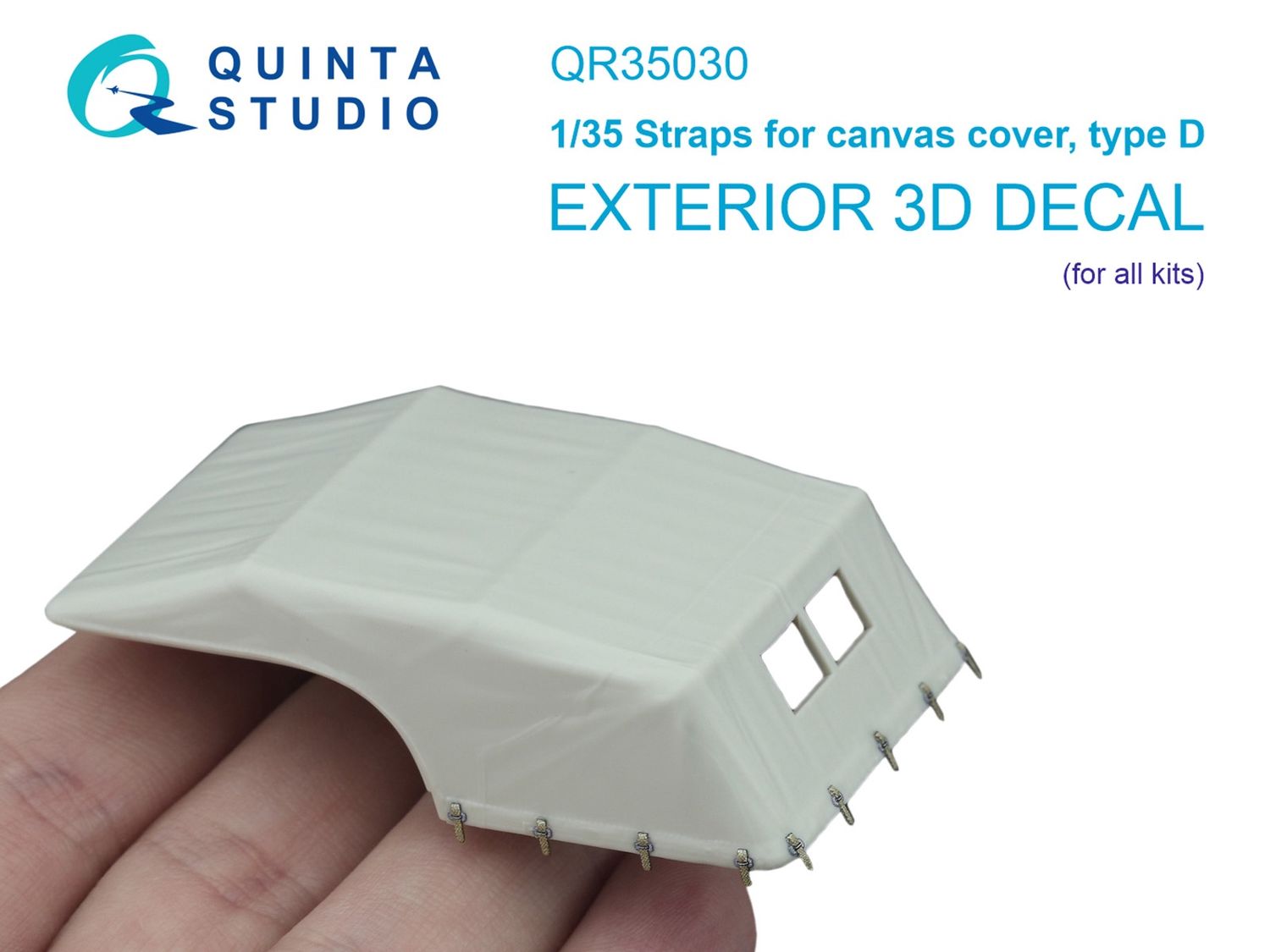QR35030 - Straps for cancas cover, type D - 1:35