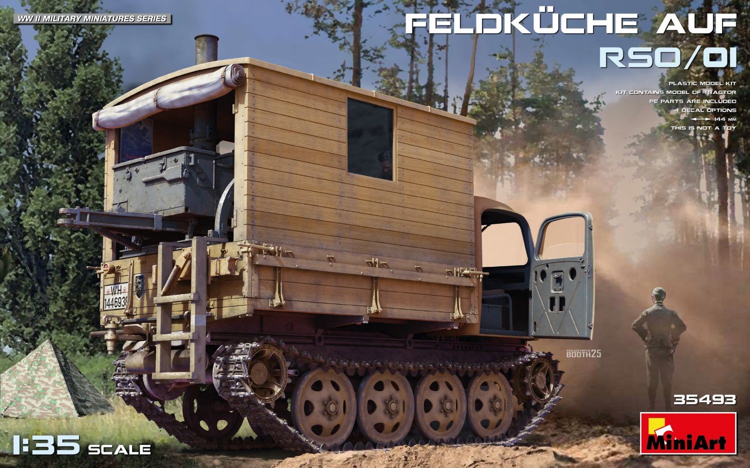 35493 - Feldküche Auf RSO/01 - 1:35