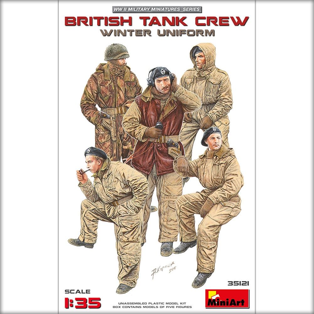 35121 - British Tank Crew. Winter Uniform - 1:35