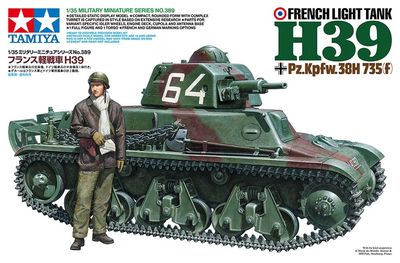 35389 - French Light Tank H39 - 1:35
