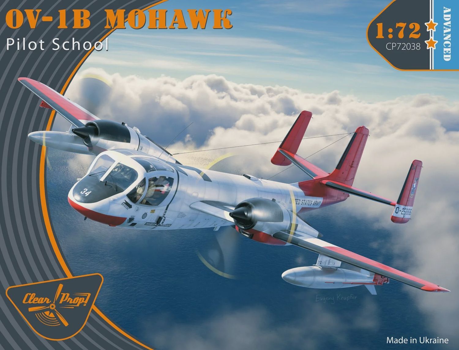 CP72038 - OV-1B Mohawk "Pilot School" (Advanced Kit) - 1:72