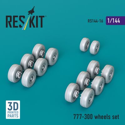 RS144-0016 - 777-300 wheels set (3D printed) - 1:144