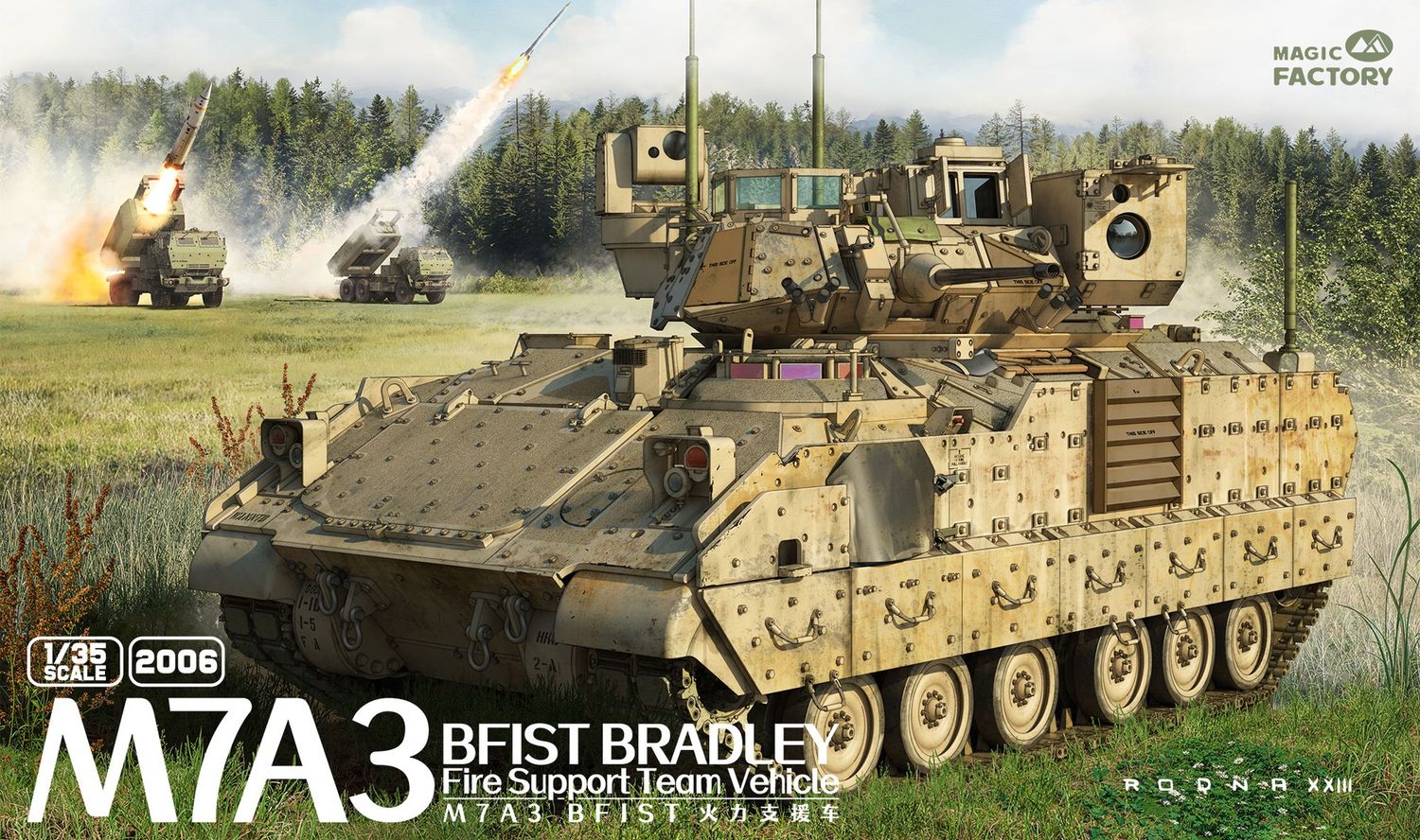 2006 - M7A3 BFIST Bradley - Fire Support Team Vehicle - 1:35