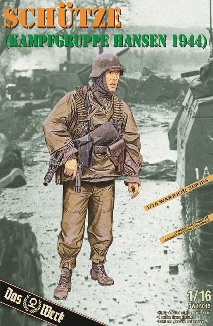 DW16015 - Schütze (Kampfgruppe Hansen 1944) - 1:16