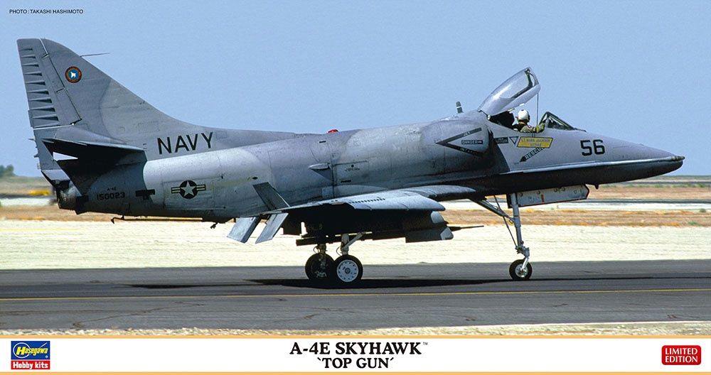 07523 - A-4E Skyhawk &quot;Top Gun&quot; - Limited Edition - 1:48