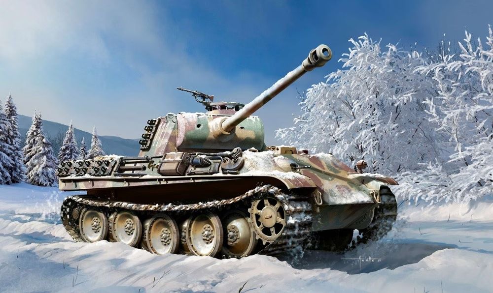 13529 - Pz.Kpfw.V Panther Ausf.G &quot;Ver. Early&quot; - 1:35