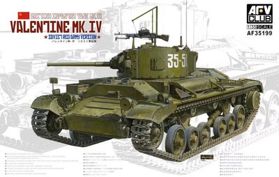 AF35199 - Valentine Mk.IV Soviet Red Army Version - 1:35